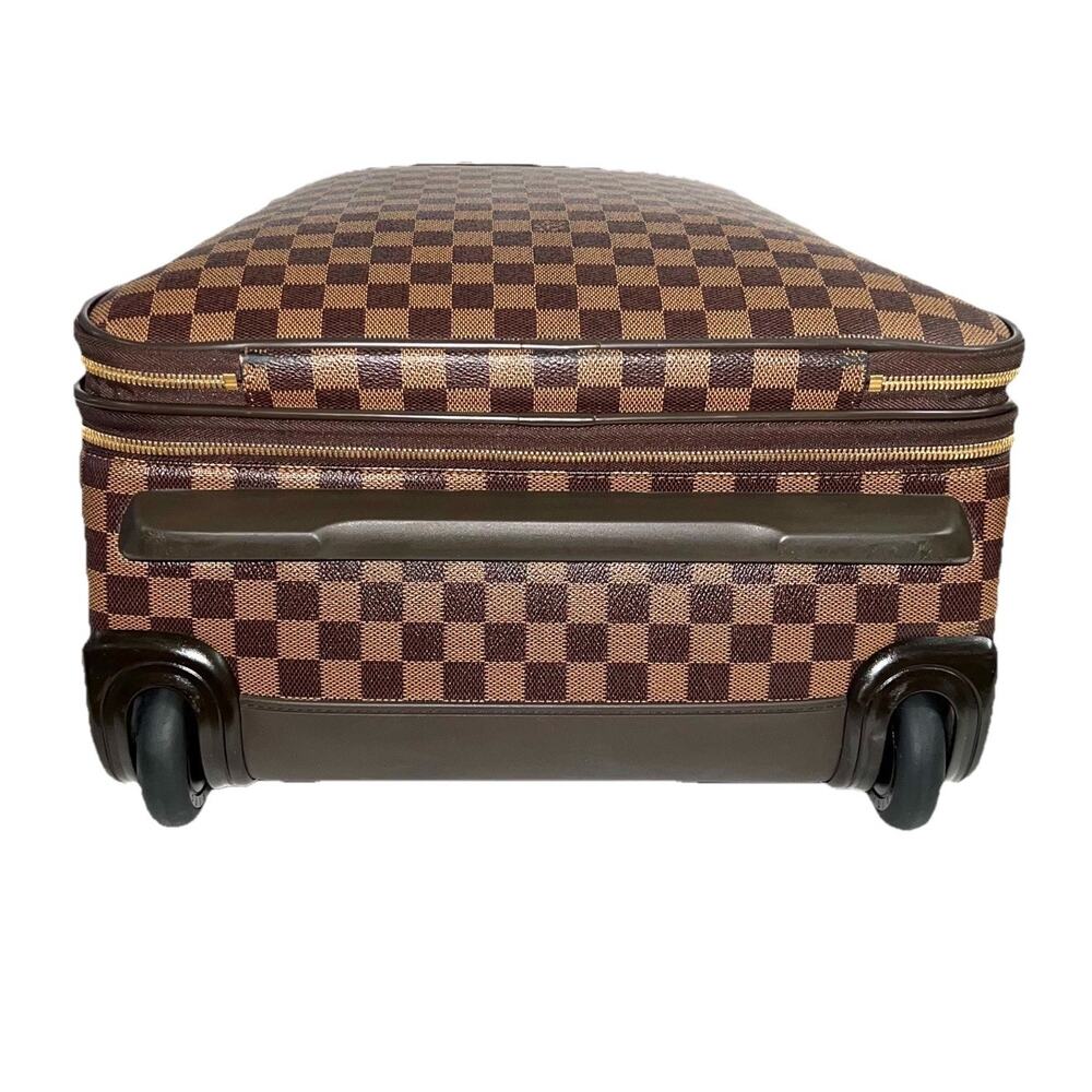Louis Vuitton Pegase 55 Legere Suitcase Damier Ebene w/ Cover Garment Dustbag - Picture 16 of 16